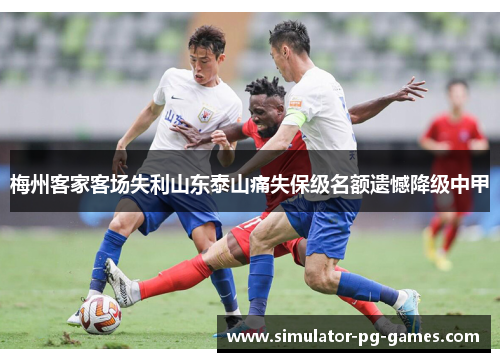 梅州客家客场失利山东泰山痛失保级名额遗憾降级中甲